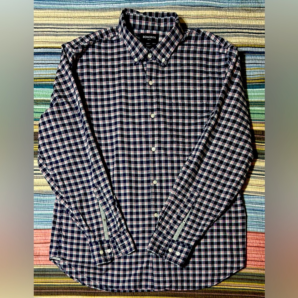 Bonobos Long Sleeve button down shirt Standard Fit
